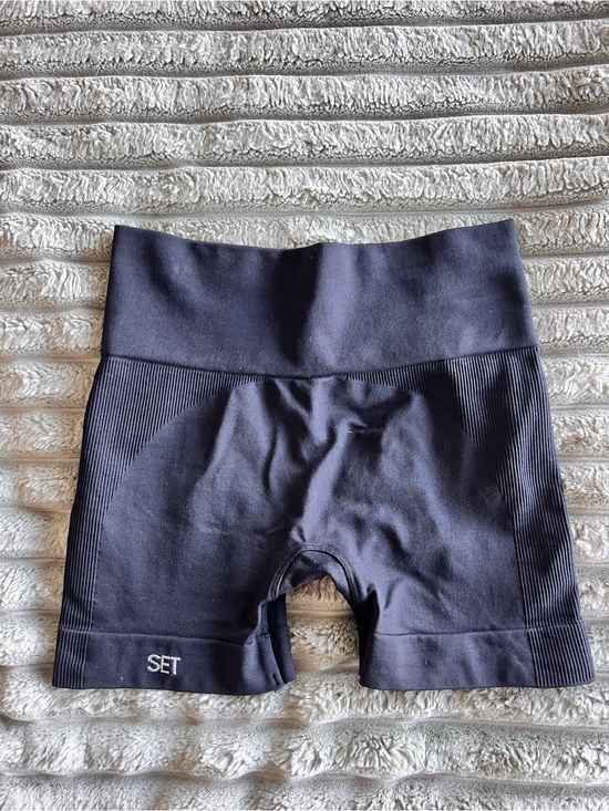 SET Active Pants - SET Active Women's Biker 3" Shorts Black Size Small